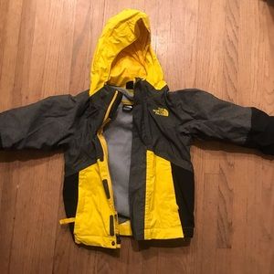 Northface Kids Ski Jacket and Bib Set